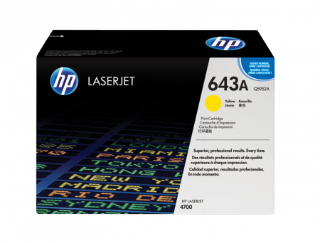 Cartus Toner - Cartus toner HP 643A Yellow Q5952A