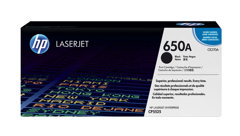Cartuse & Tonere - Cartus toner HP 650A Black CE270A