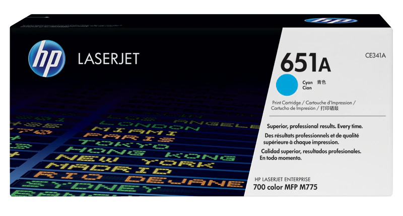 Cartus Toner - Cartus toner HP 651A Cyan CE341A