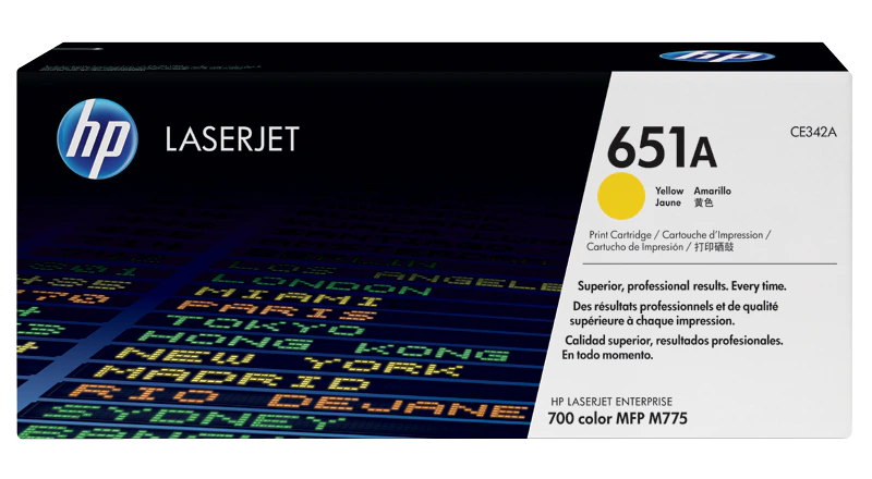 Cartus Toner - Cartus toner HP 651A Yellow CE342A