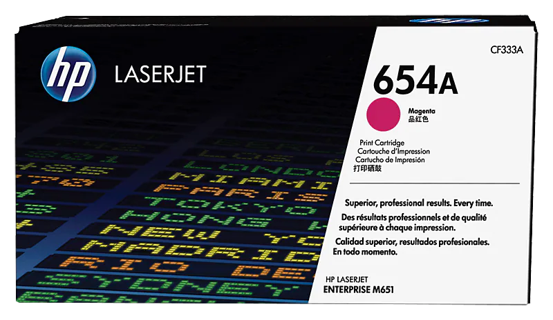 Cartus Toner - Cartus toner HP 654A Magenta CF333A