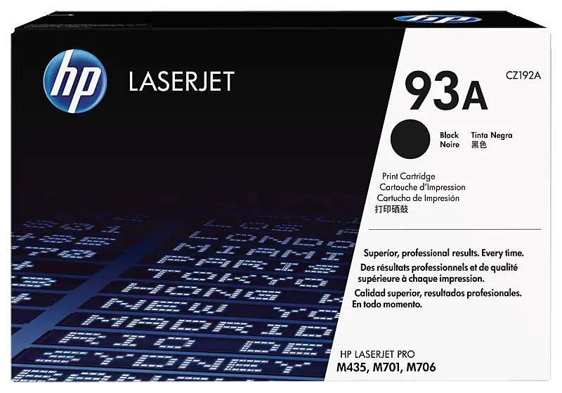 Cartus Toner - Cartus toner HP 93A Black CZ192A