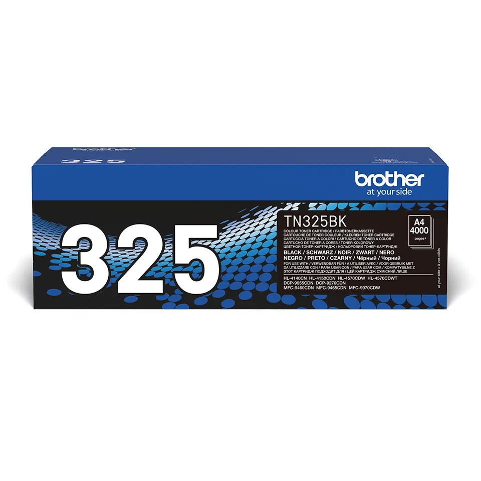 Toner Brother TN-325BK, negru (black), original, 4000 pagini