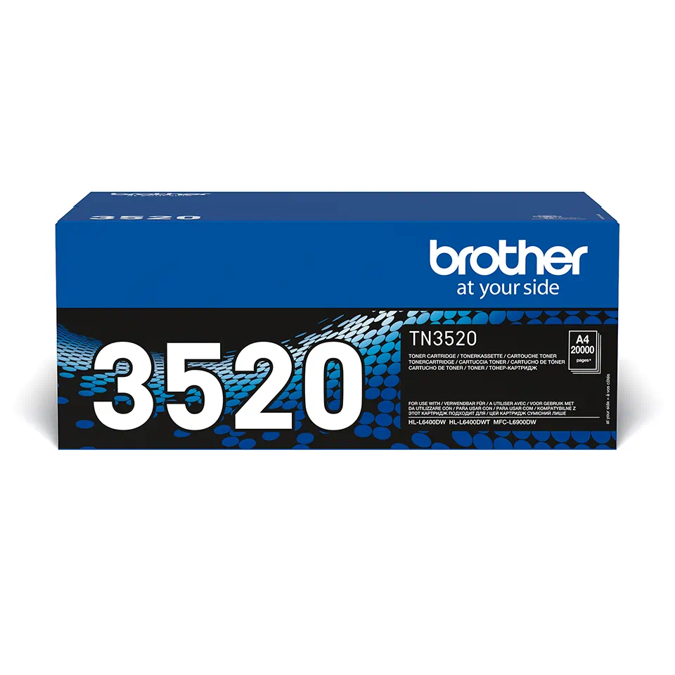 Toner Brother TN3520, negru (black), original, 20.000 pagini [0]