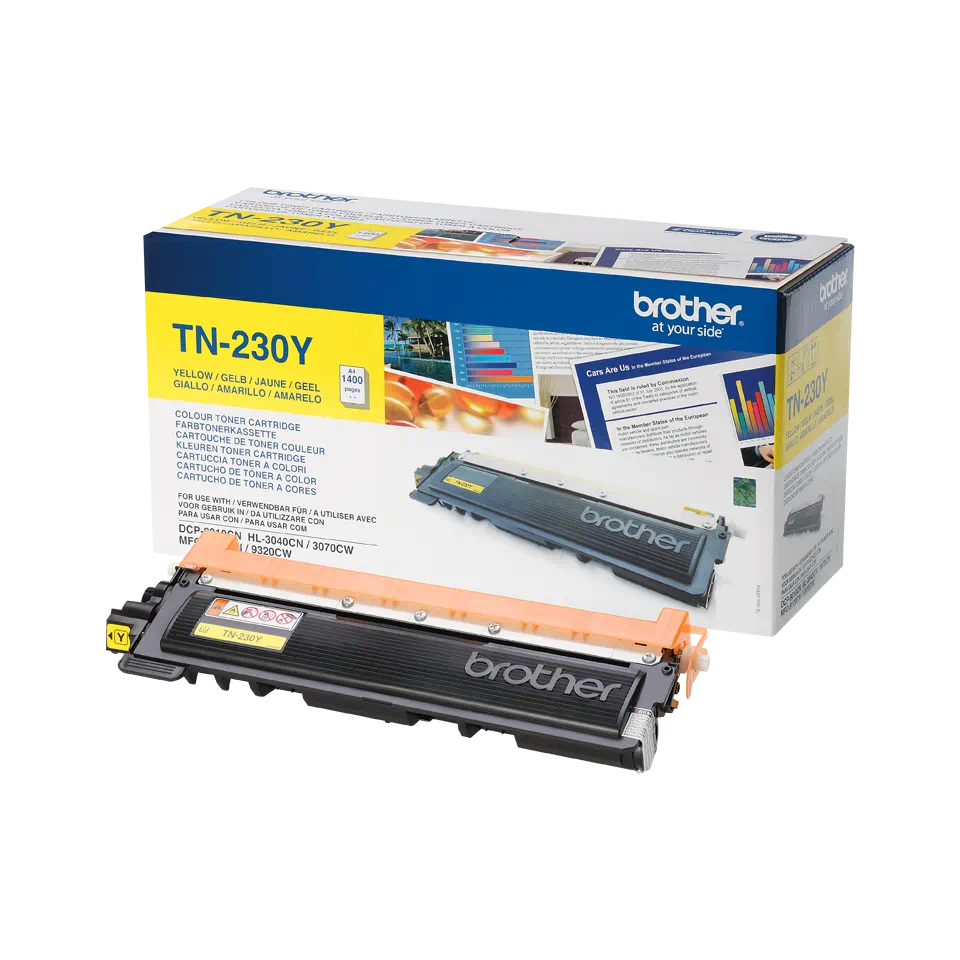 Toner Brother TN-230Y, galben (yellow), original, 1400 pagini