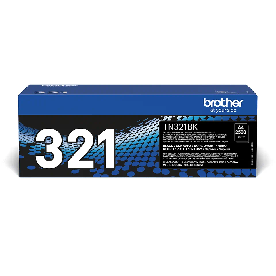 Toner Brother TN-321BK, negru (black), original, 2500 pagini