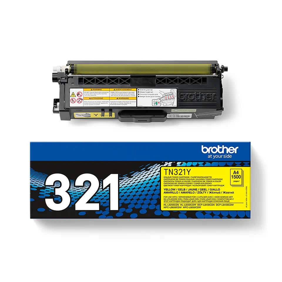 Toner Brother TN-321Y, galben (yellow), original, 1500 pagini [1]