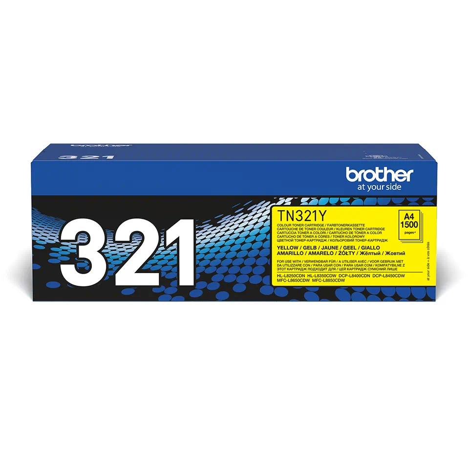 Toner Brother TN-321Y, galben (yellow), original, 1500 pagini