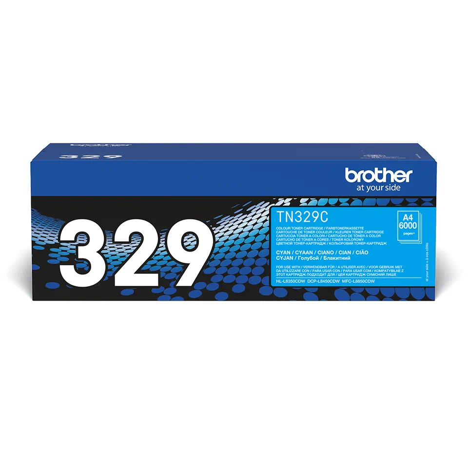 Cartus Toner - Toner Brother TN329C albastru (cyan), original, 6000 pagini