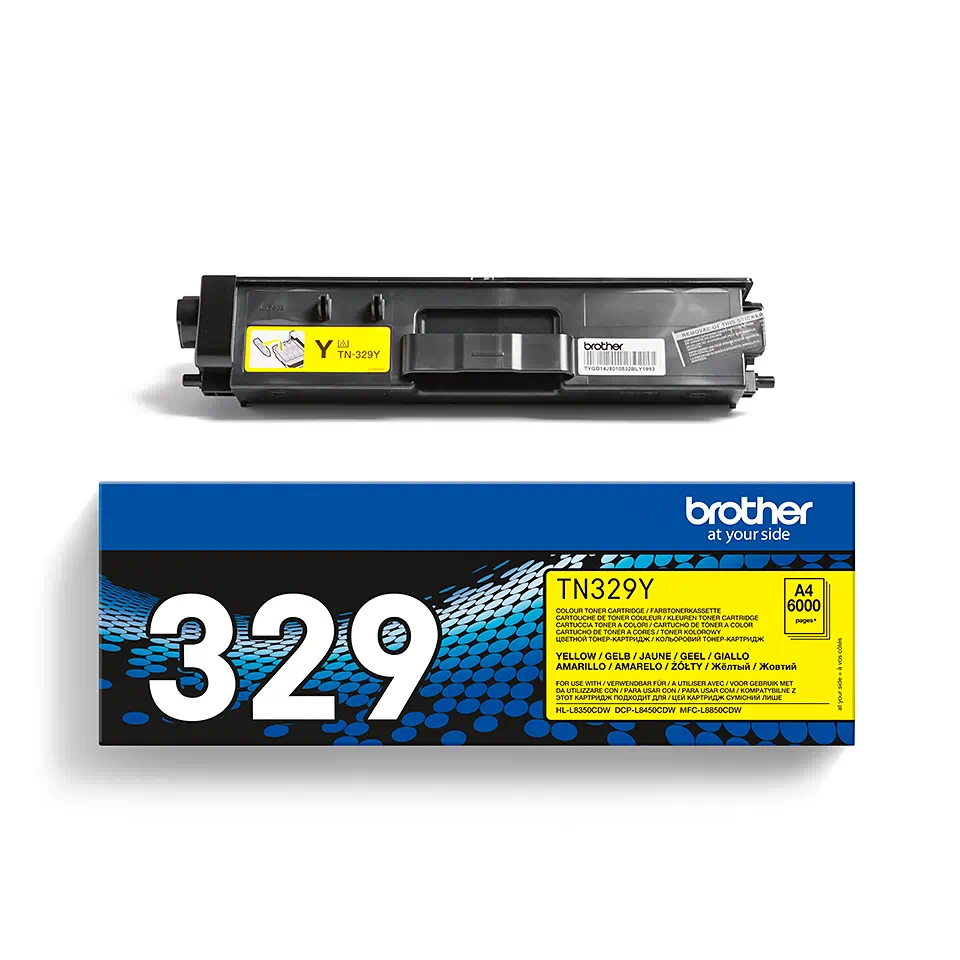 Toner Brother TN-329Y, galben (yellow), original, 6000 pagini [2]