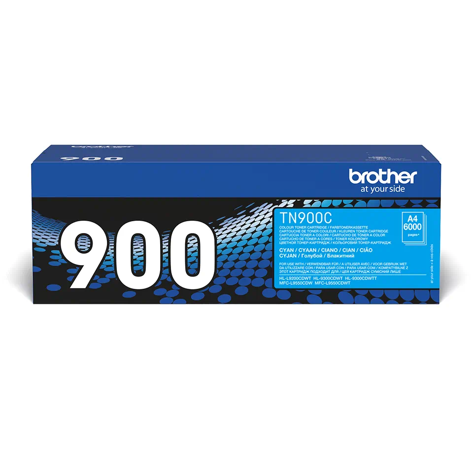Cartus Toner - Toner Brother TN-900C, cyan (albastru), original, 6.000 pagini
