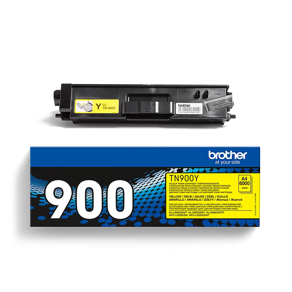 Toner Brother TN-900Y, galben (yellow), original, 6000 pagini [1]