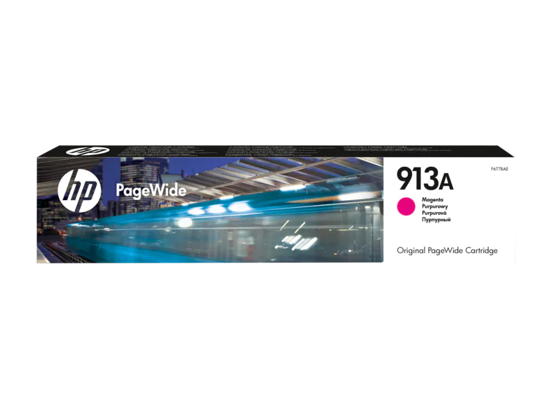 HP 913A Magenta Original PageWide Cartridge F6T78AE