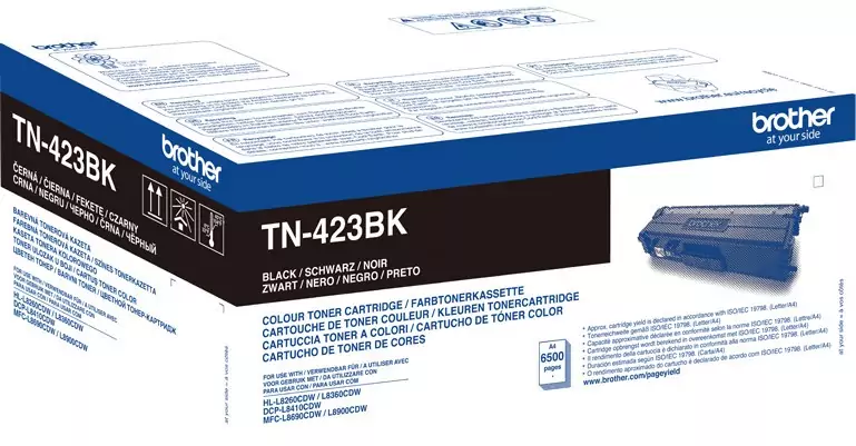 Toner Brother TN-423BK, negru (Black), original, 6500 pagini