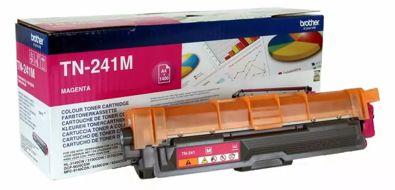 Cartus Toner - Toner Brother TN-241M roz (magenta), original, 1400 pagini