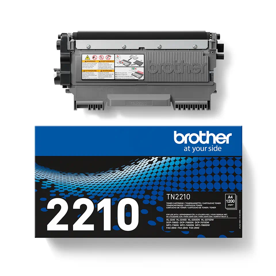 Toner Brother TN2210, negru (black), original, 1.200 pagini [1]