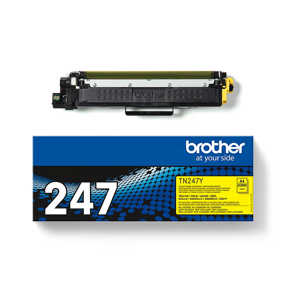 Toner Brother TN-247Y, galben (yellow), original, 2300 pagini [2]