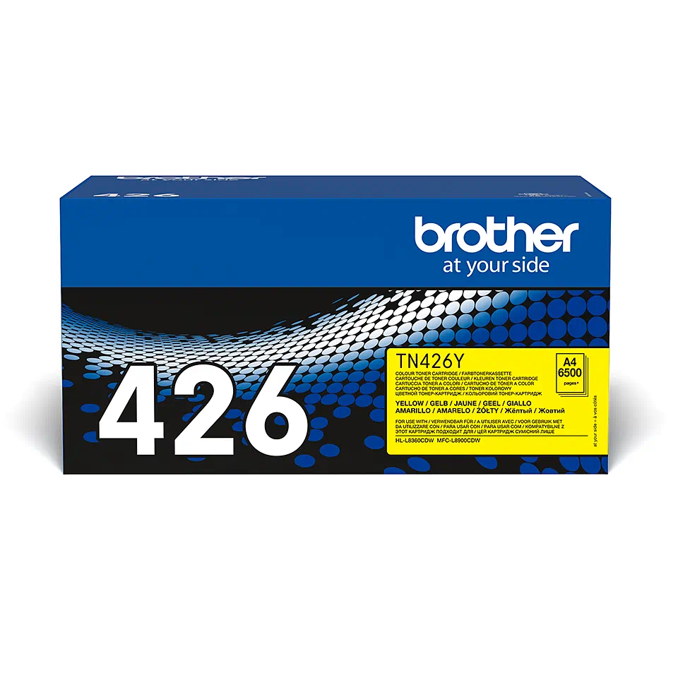 Toner Brother TN-426Y, galben (yellow), original, 6500 pagini