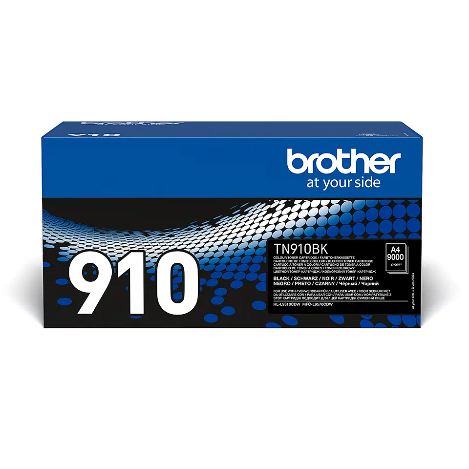 Toner Brother TN-910BK, negru (black), original, 9000 pagini