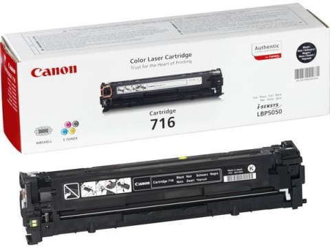 Consumabile imprimanta - Cartus toner Canon Black CRG-716B - Canon
