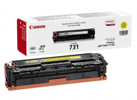 Consumabile imprimanta - Cartus toner Canon Yellow CRG-731Y - Canon
