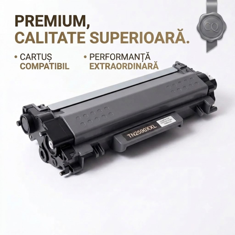 Cartuș Toner Compatibil Premium TN2590XXL (5.000 Pagini) pentru Brother