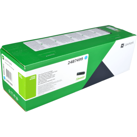 Tonere - Cartus toner original Lexmark Cyan Return Program BSD (24B7499) - LEXMARK