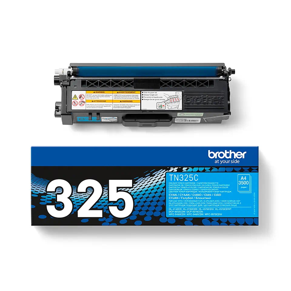Toner Brother TN325C albastru (Cyan), original, 3500 pagini [2]