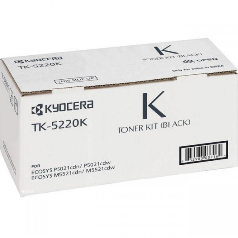 Kyocera - Toner Kyocera TK-5220K, negru (black), original, 1.200 pagini