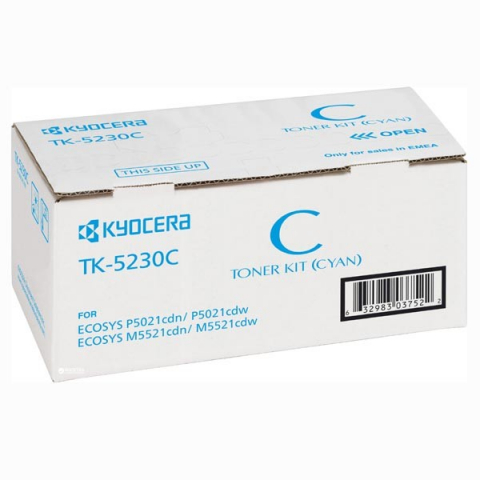 Kyocera - Toner Kyocera TK-5230C, albastru (cyan), original, 2.200 pagini