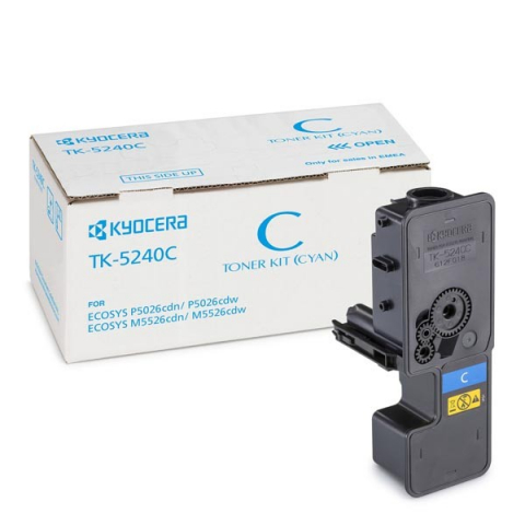 Cartuse & Tonere - Toner Kyocera TK-5240C, albastru (cyan), original, 3000 pagini