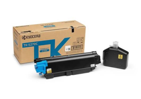 Tonere - Cartus toner Kyocera Cyan TK-5270C pentru ECOSYS M6230/M6630/P6230 (1T02TVCNL0) - KYOCERA