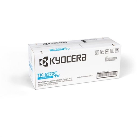 Cartus toner original Kyocera TK-5370C Cyan / Albastru, 5.000 pagini (Kyocera ECOSYS MA3500cifx / MA3500cix / PA3500cx) - KYOCERA [1]
