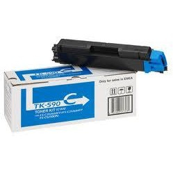 Kyocera - Toner Kyocera TK-590C, cyan (albastru), original, 5.000 pagini