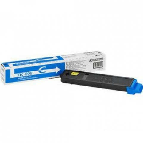 Kyocera - Toner Kyocera TK-895C, albastru (cyan), original, 6000 pagini