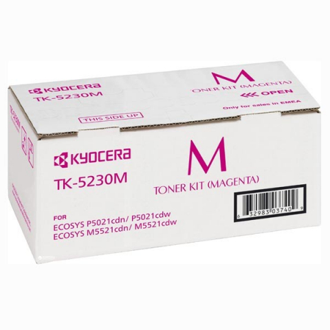Kyocera - Toner Kyocera TK-5230M, roz (magenta), original, 2200 pagini