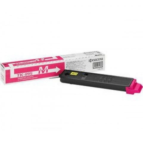 Kyocera - Toner Kyocera TK-895M, roz (magenta), original, 6000 pagini