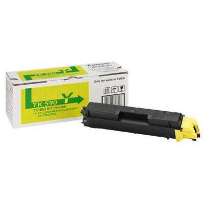 Kyocera - Toner Kyocera TK-590Y, galben (yellow), original, 5000 pagini