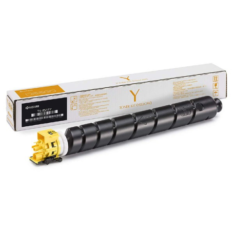 Tonere - Cartus toner Kyocera Yellow TK-8515Y pentru TASKalfa 5052ci/5053ci/6052ci/6053ci (1T02NDANL0) - KYOCERA