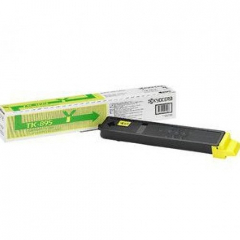 Kyocera - Toner Kyocera TK-895Y, galben (yellow), original, 6000 pagini