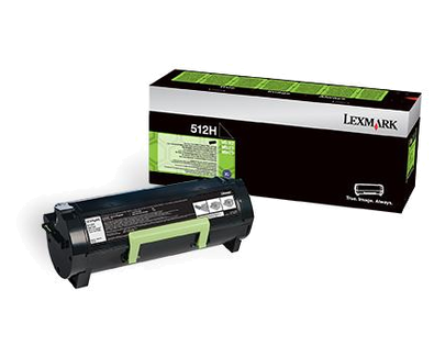 Cartus Toner - Cartus toner Lexmark 512H Black Return Program cap. mare 51F2H00