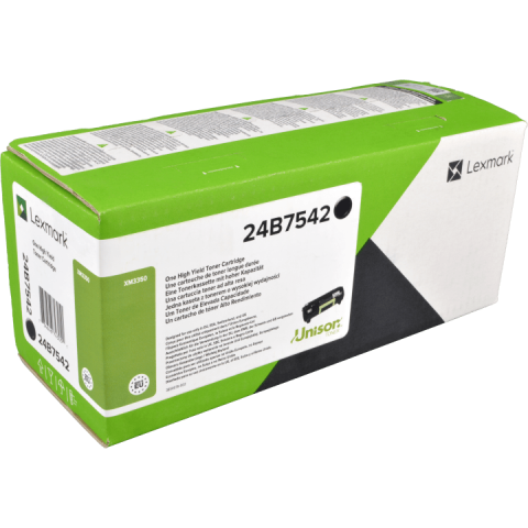 Tonere - Cartus toner original Lexmark Negru Return Program BSD (24B7542) - LEXMARK