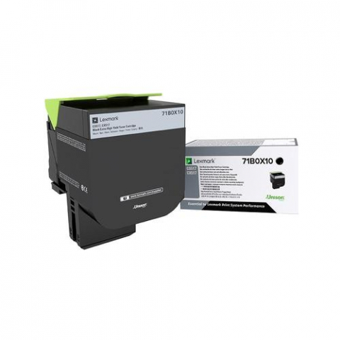 Cartus Toner - Cartus toner Lexmark Black cap. extra 71B0X10