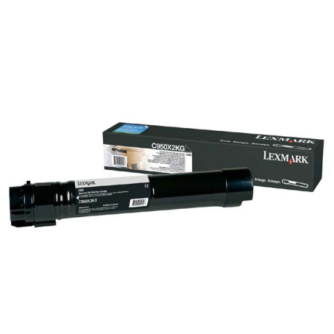 Îmi cunosc consumabilul - Cartus toner Lexmark Black cap. mare C950X2KG
