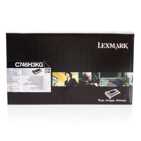 Cartuse & Tonere - Cartus toner Lexmark Black Corporate cap. mare C746H3KG