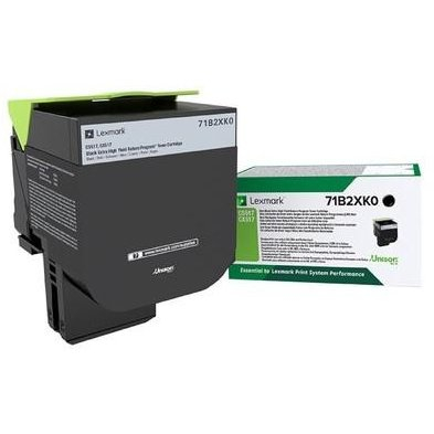 Cartus Toner - Cartus toner Lexmark Black Return cap. extra 71B2XK0