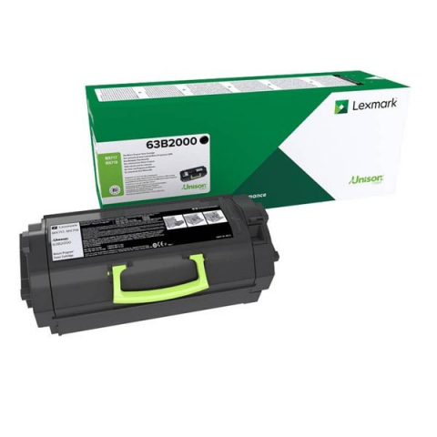 Cartus Toner - Cartus toner Lexmark black Standard Return 63B2000