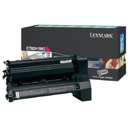 Cartus toner Lexmark C780H1MG (C780, C782, X782), Magenta, original, 10.000 pagini