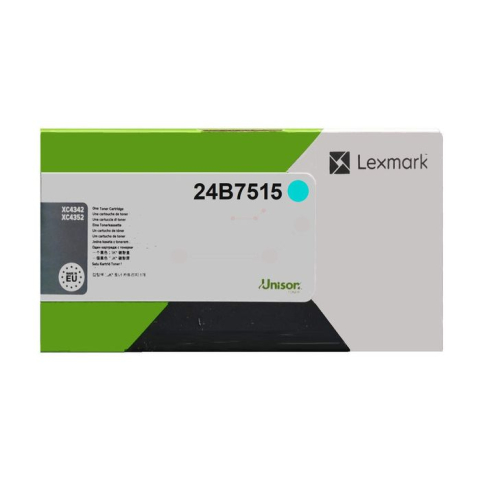 Tonere - Cartus toner original Lexmark Cyan Return Program BSD (24B7515) - LEXMARK