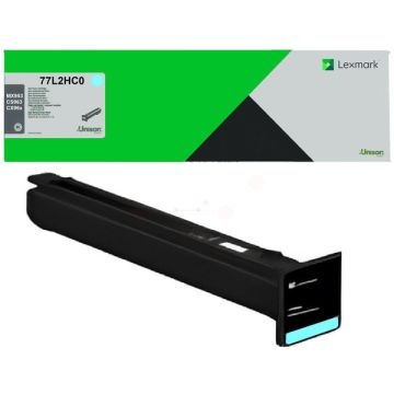 Tonere - Cartus toner Lexmark Cyan Return High Yield (77L2HC0) - LEXMARK
